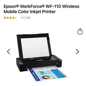 Epson WF 100 wireless printer
